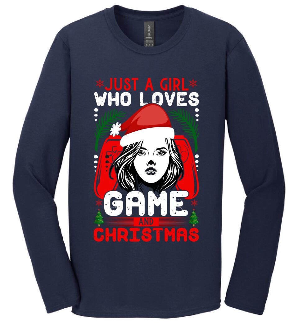 JUST A GIRL WHO LOVES GAME AND CHRISTMAS