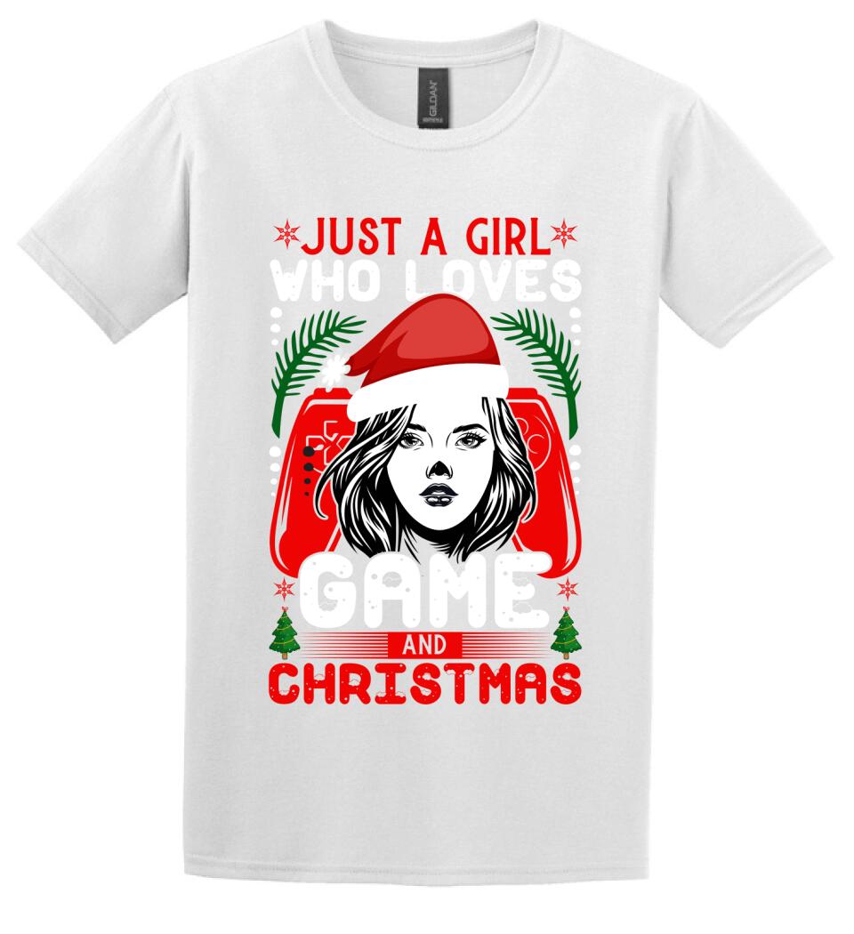 JUST A GIRL WHO LOVES GAME AND CHRISTMAS