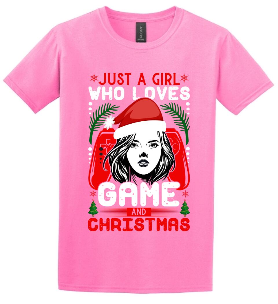 JUST A GIRL WHO LOVES GAME AND CHRISTMAS