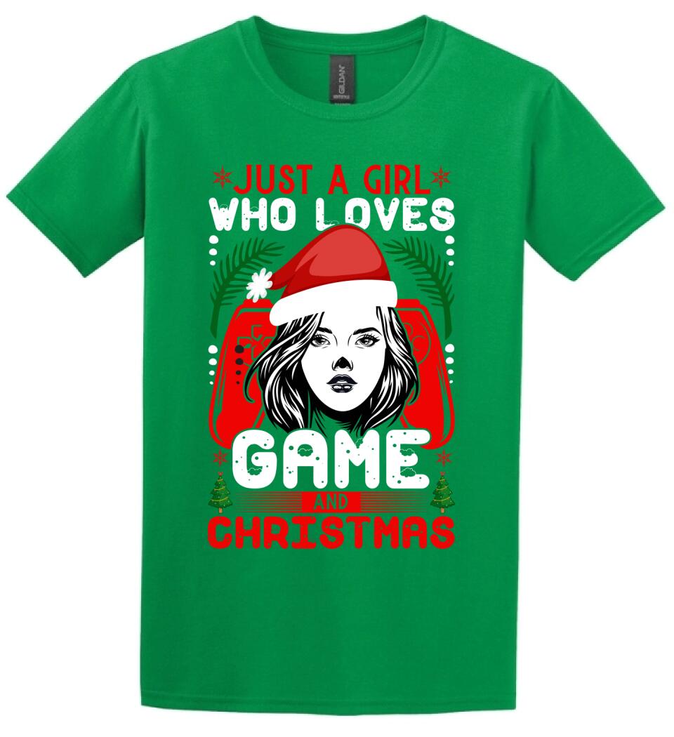 JUST A GIRL WHO LOVES GAME AND CHRISTMAS