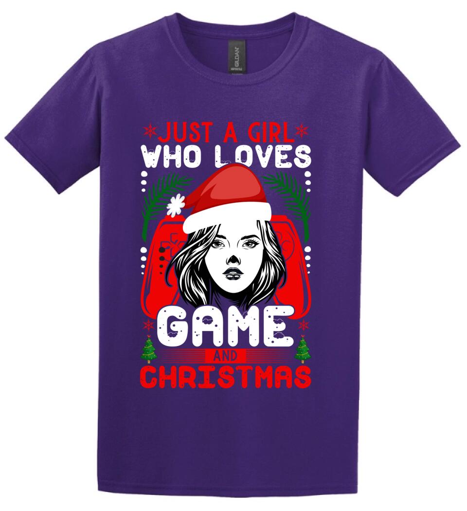 JUST A GIRL WHO LOVES GAME AND CHRISTMAS