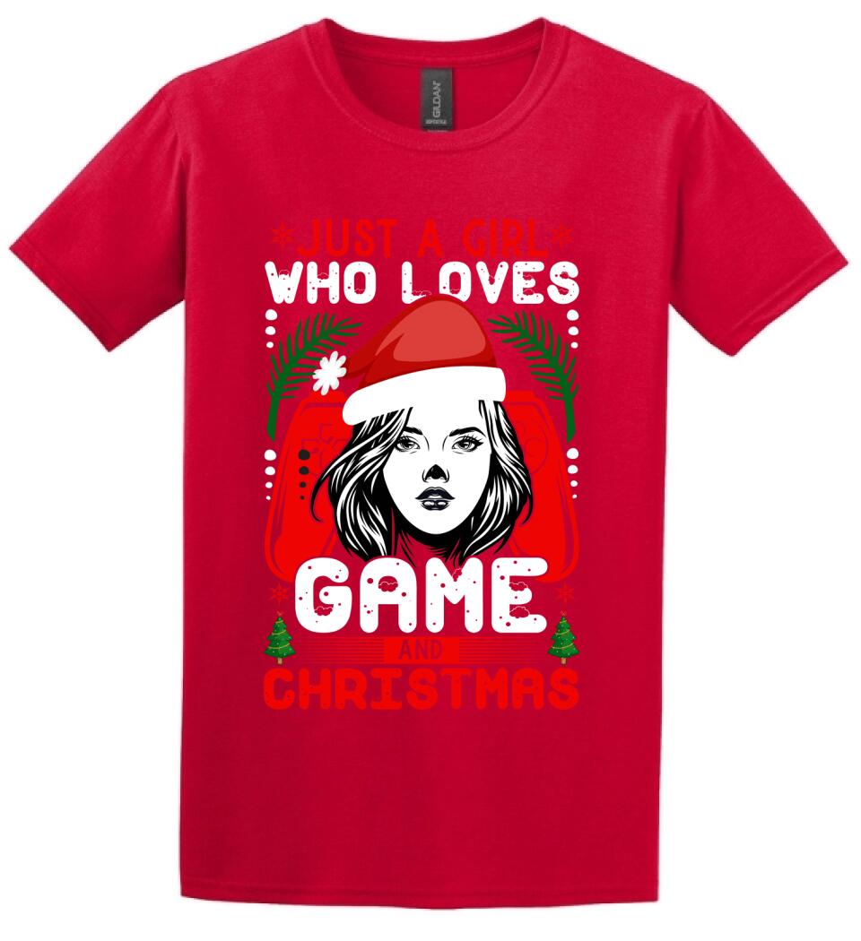 JUST A GIRL WHO LOVES GAME AND CHRISTMAS