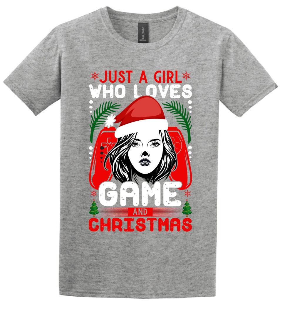 JUST A GIRL WHO LOVES GAME AND CHRISTMAS