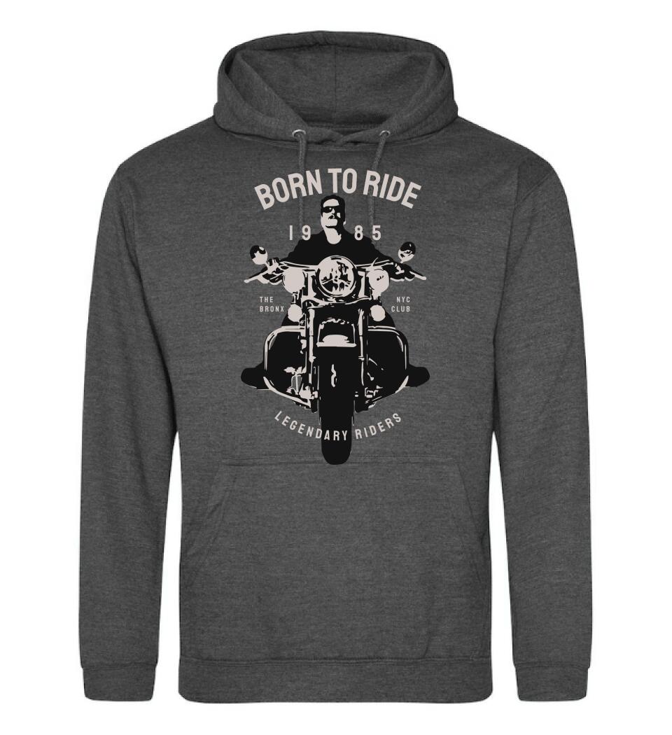 Born to ride motoros póló