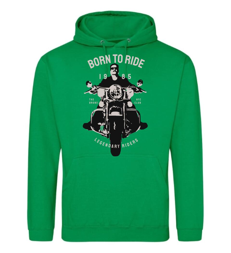 Born to ride motoros póló