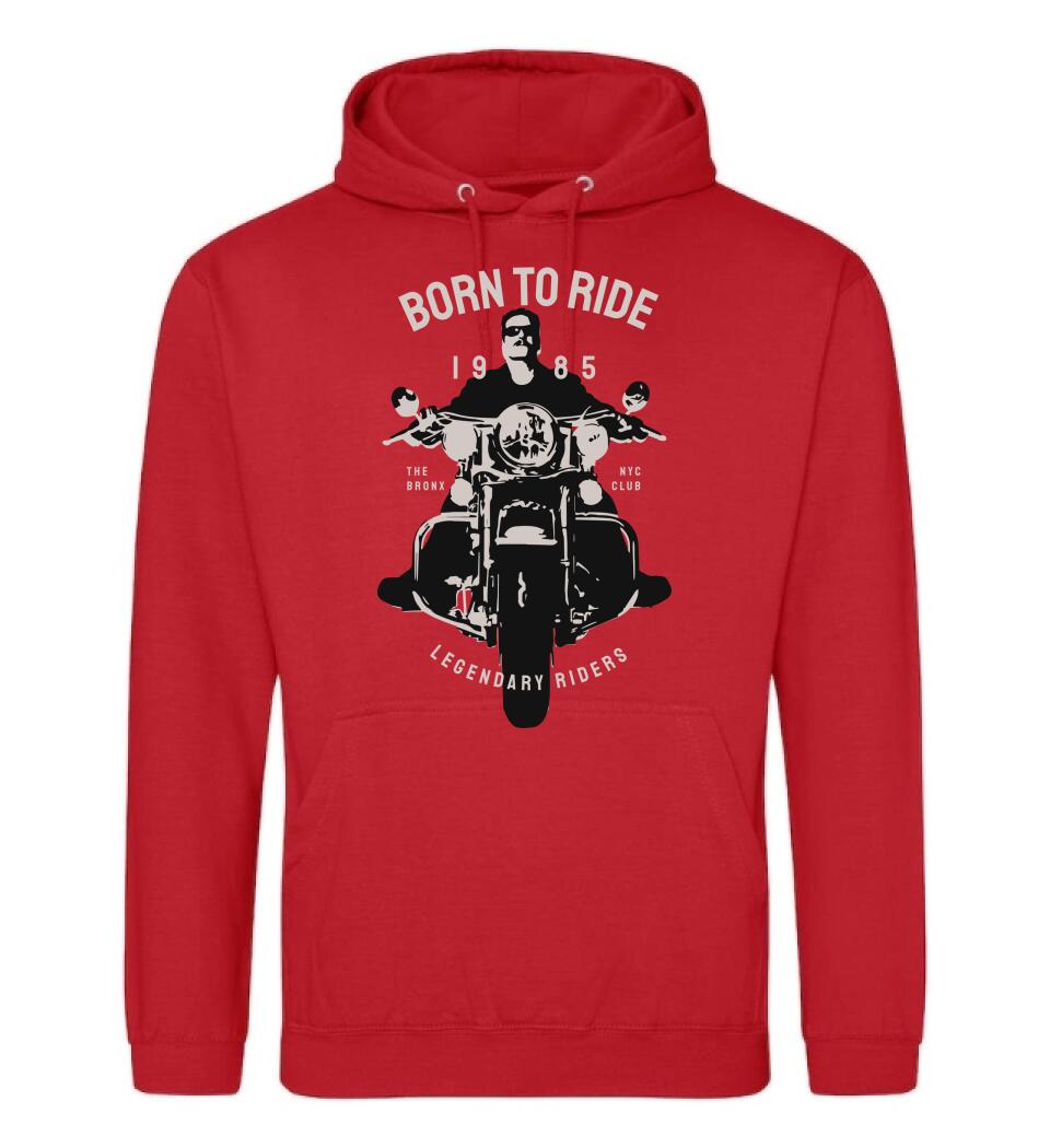 Born to ride motoros póló