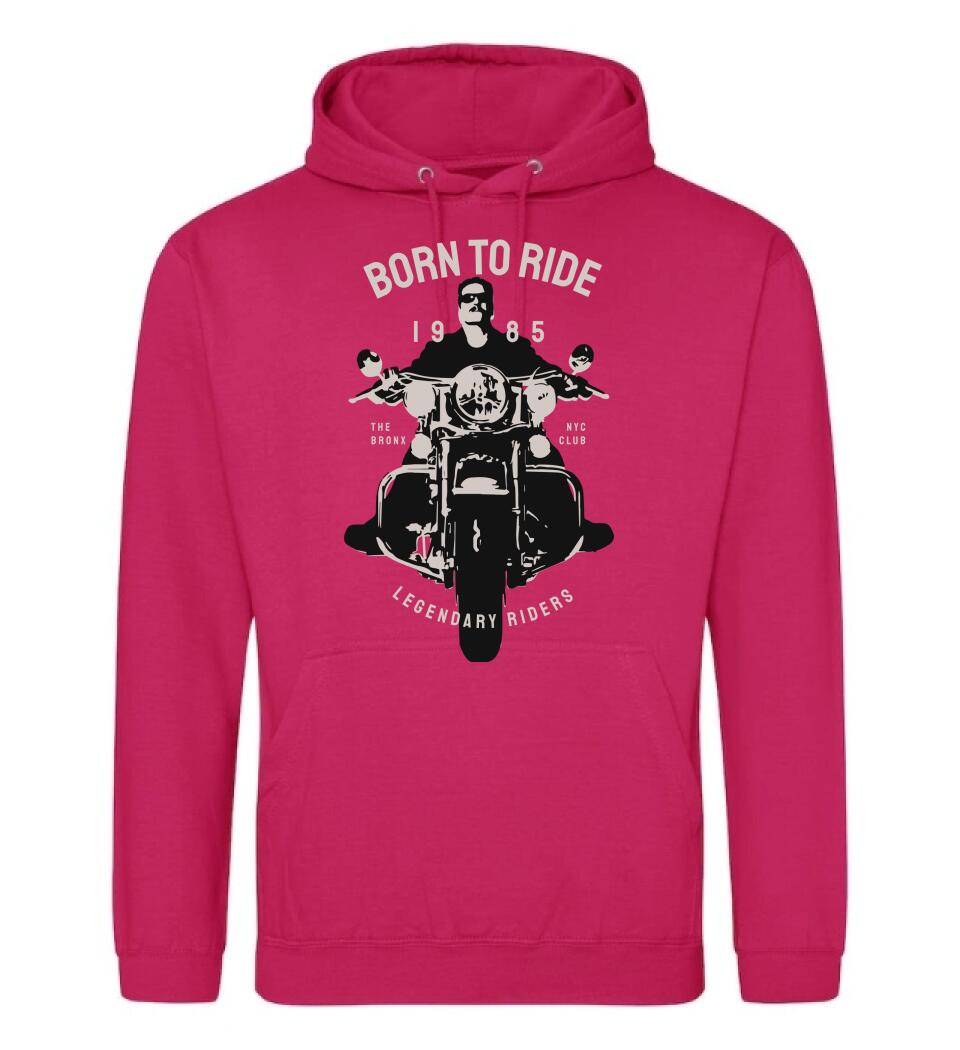 Born to ride motoros póló