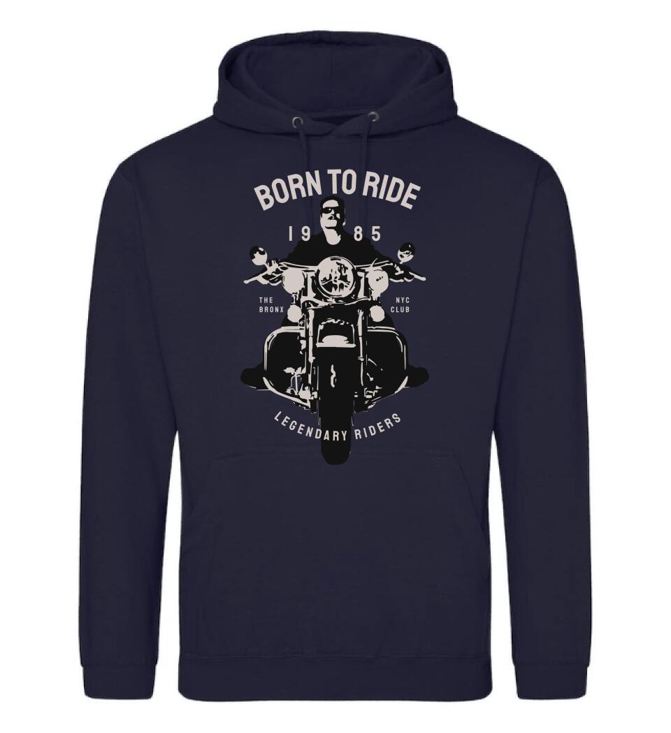 Born to ride motoros póló