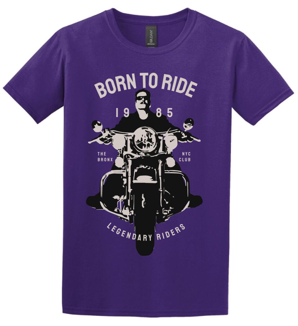 Born to ride motoros póló