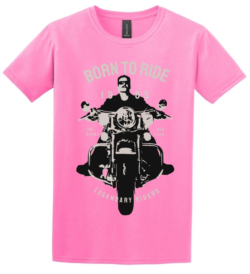Born to ride motoros póló