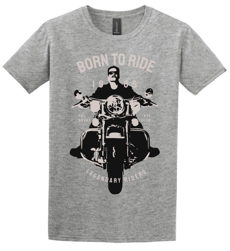 Born to ride motoros póló