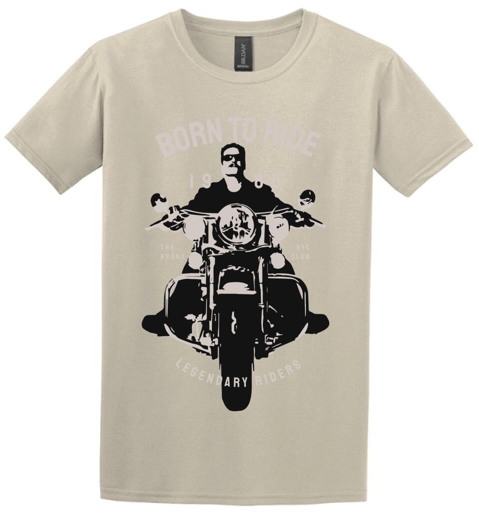Born to ride motoros póló