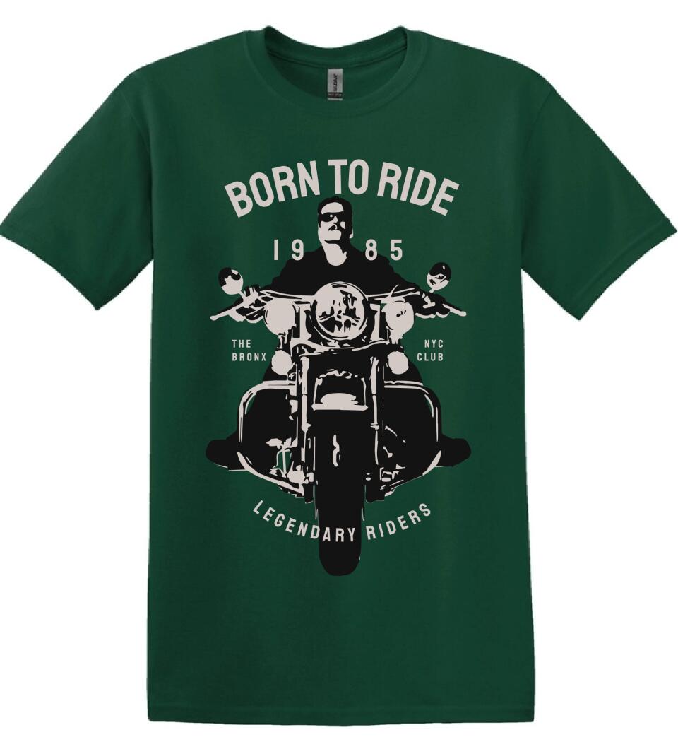 Born to ride motoros póló