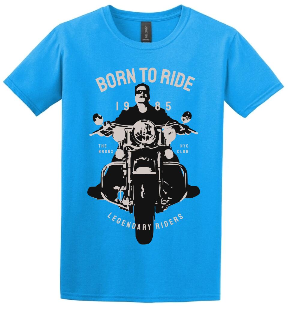 Born to ride motoros póló