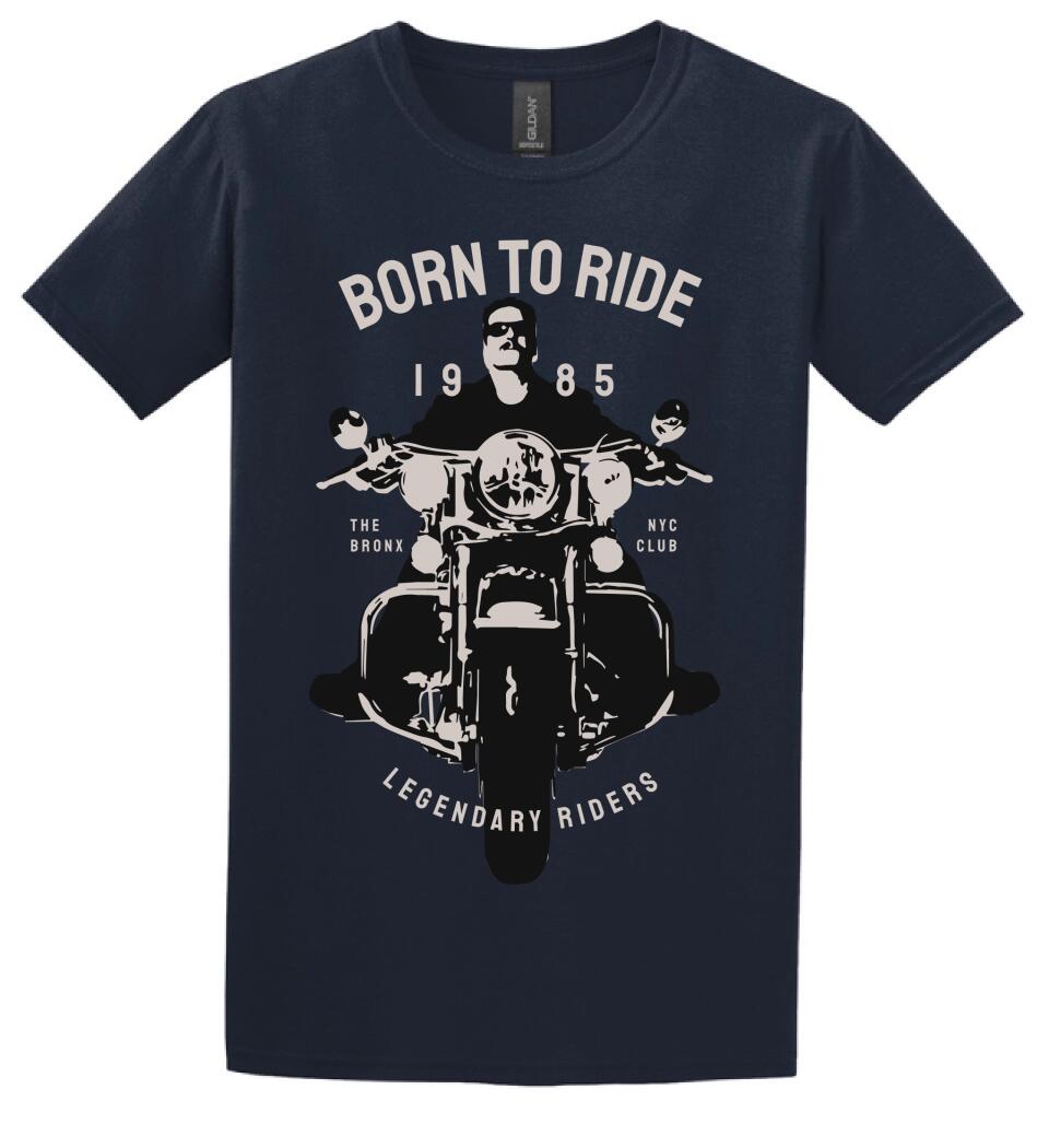 Born to ride motoros póló