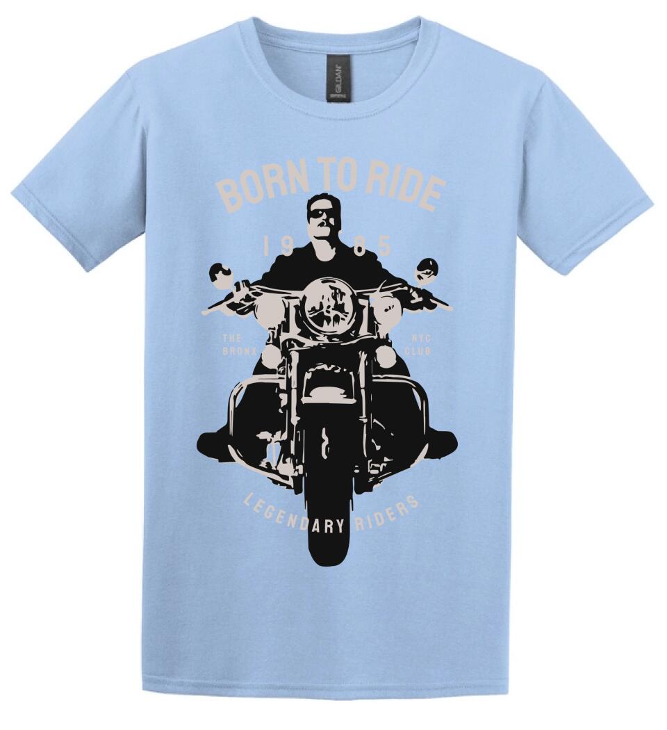 Born to ride motoros póló