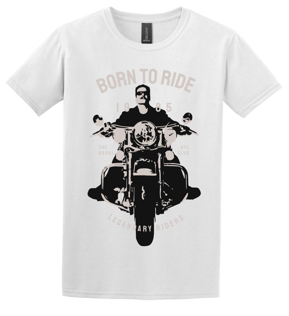 Born to ride motoros póló