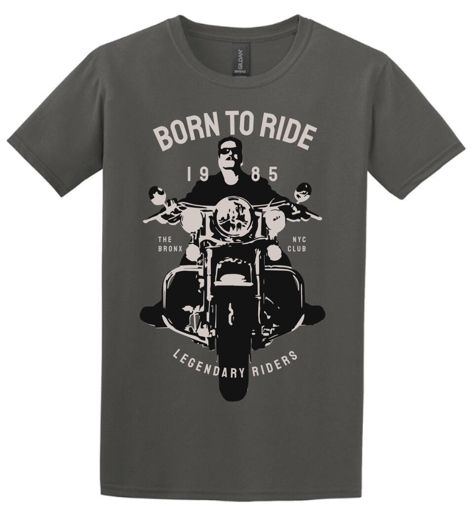 Born to ride motoros póló