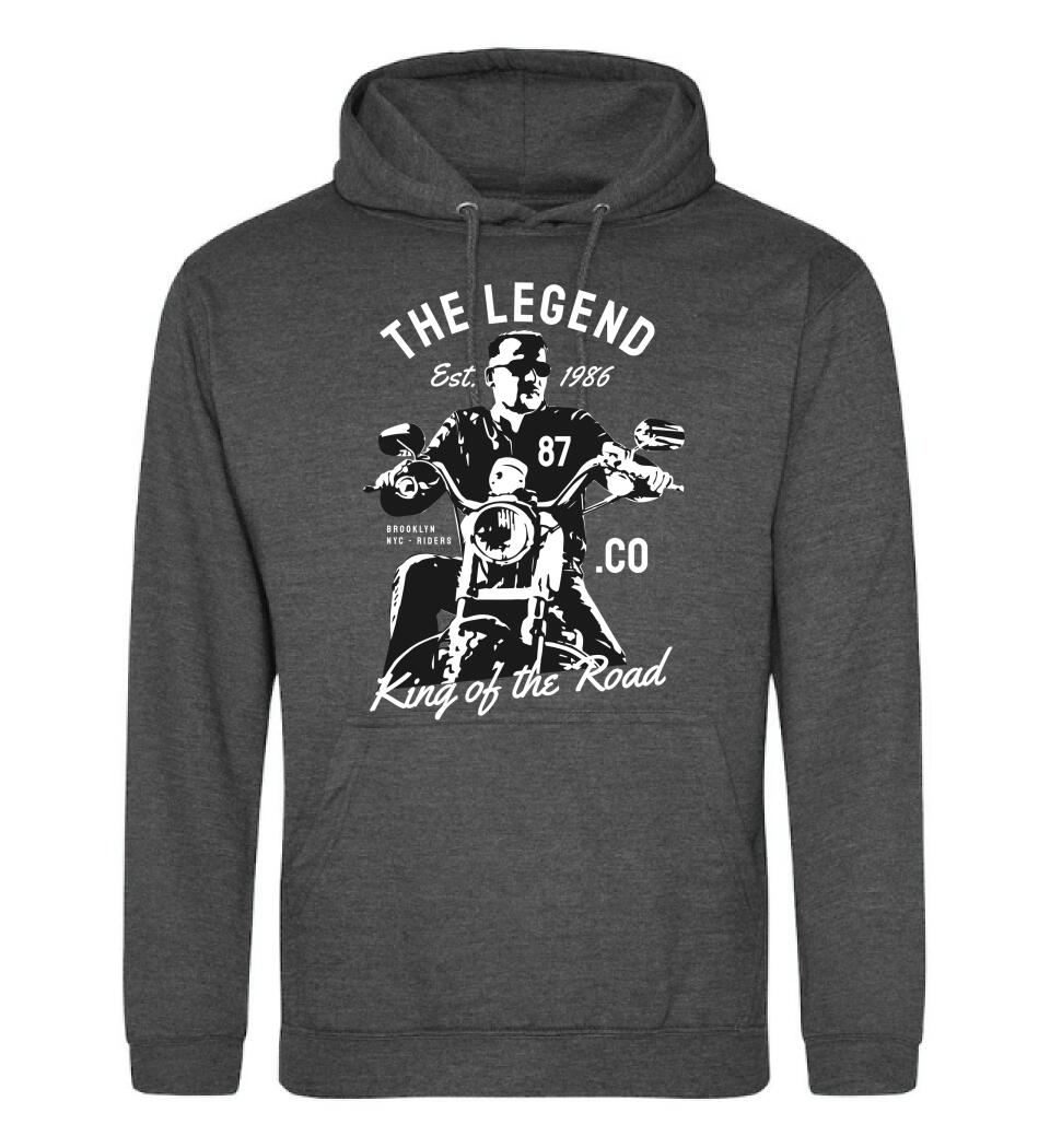 The Legend motoros póló