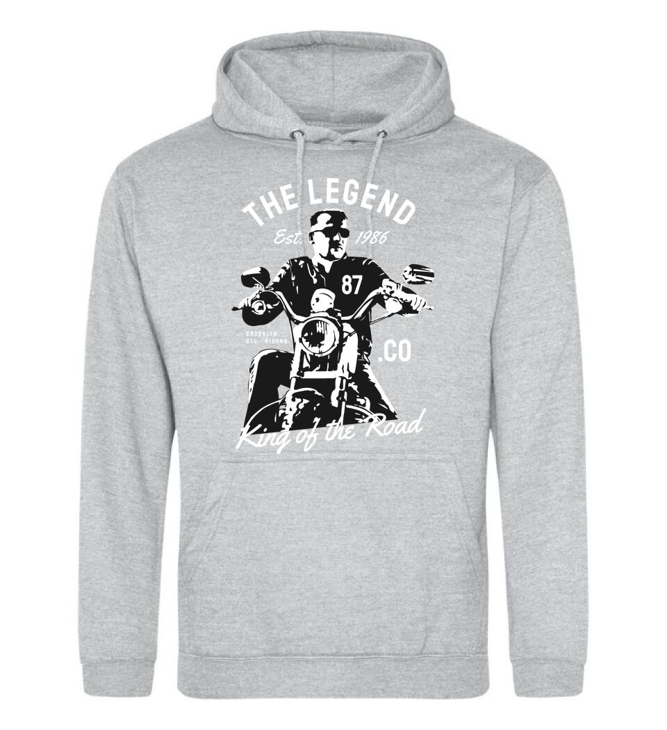 The Legend motoros póló