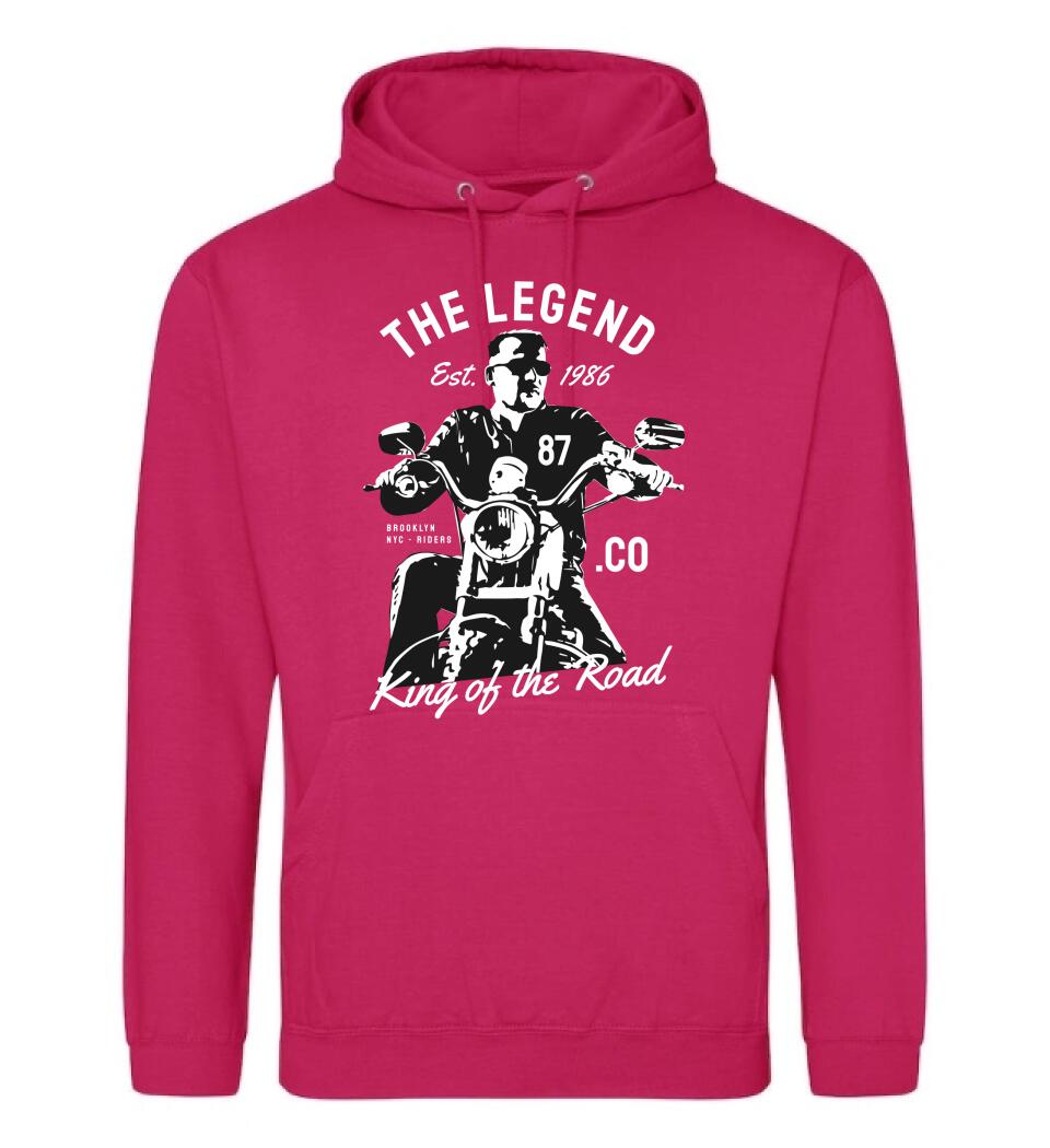 The Legend motoros póló