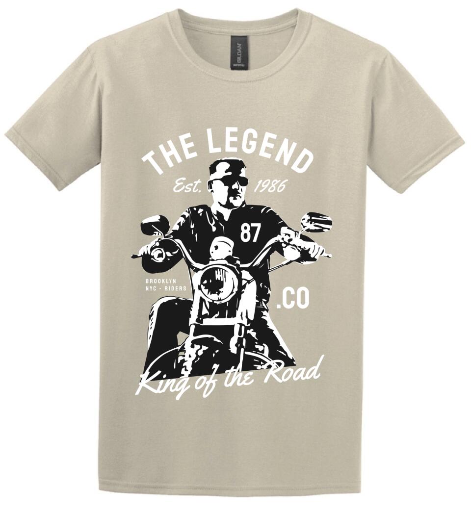 The Legend motoros póló