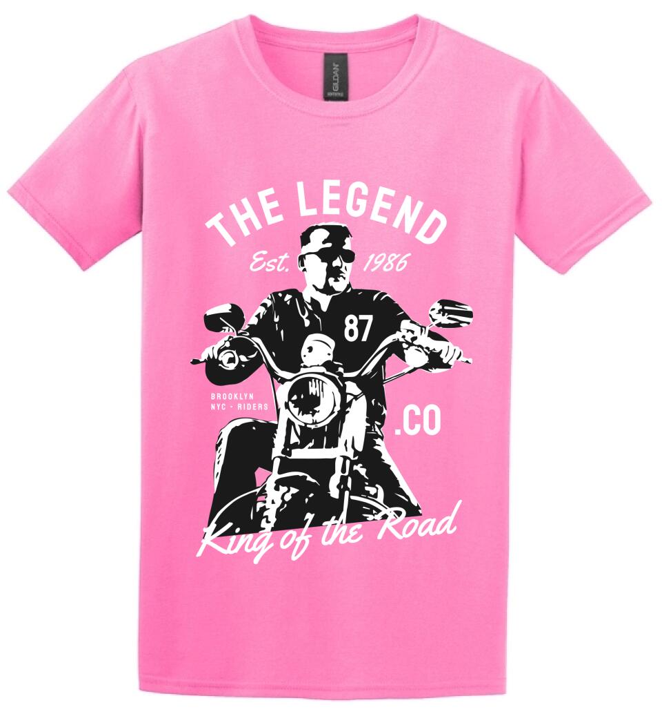 The Legend motoros póló