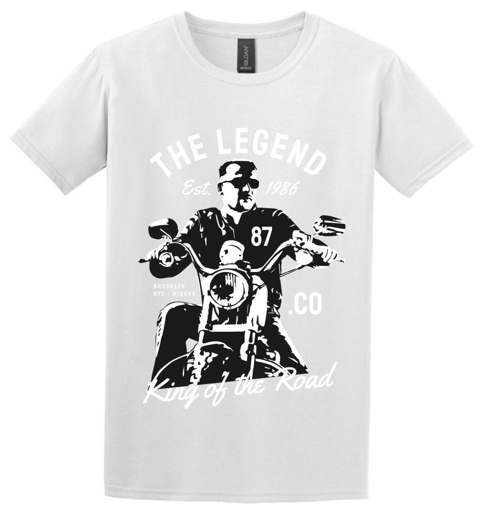 The Legend motoros póló