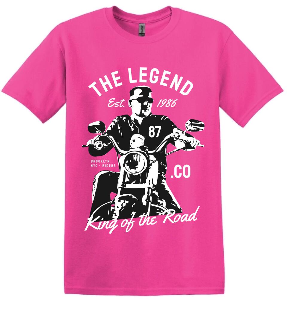 The Legend motoros póló