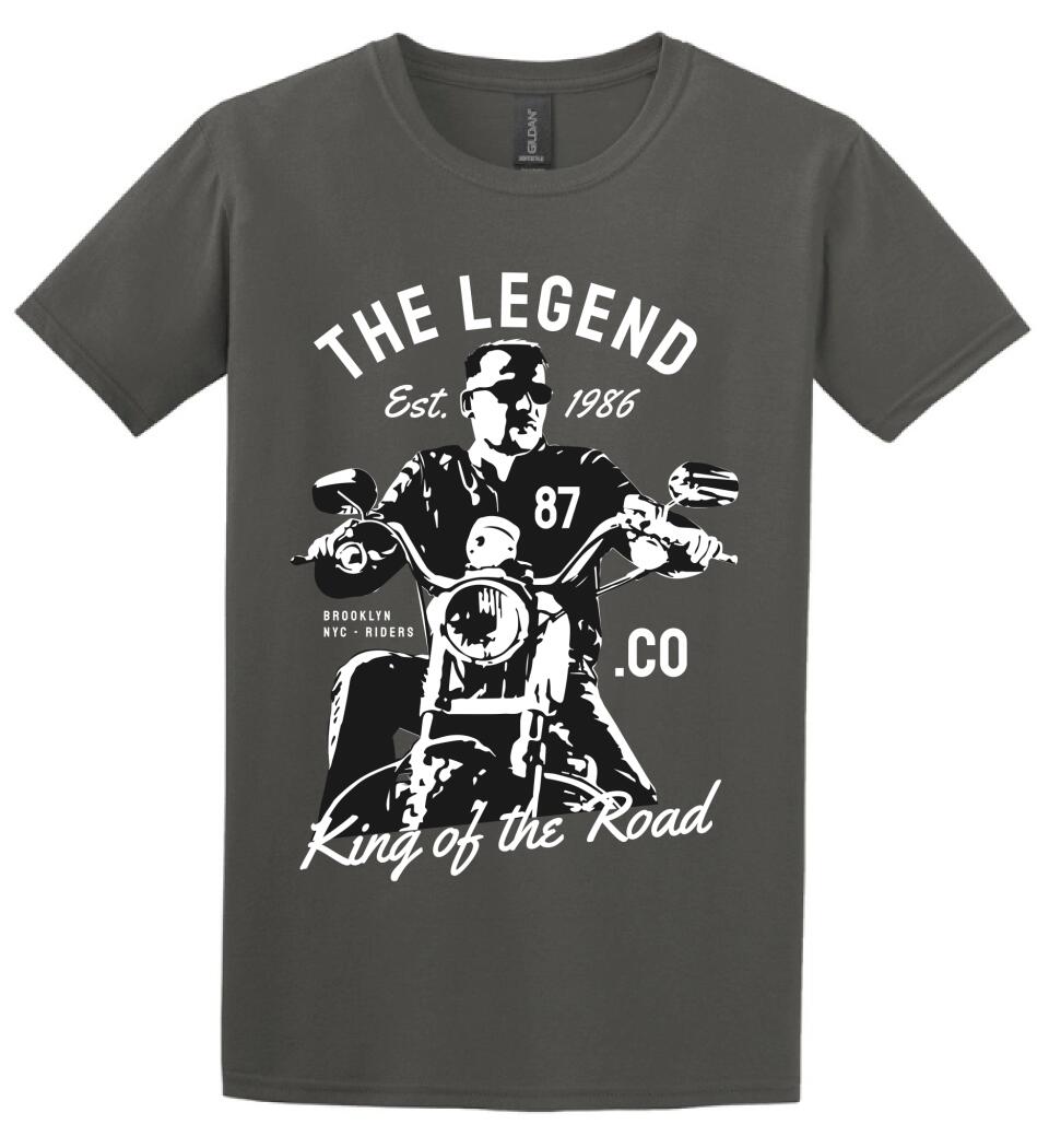 The Legend motoros póló