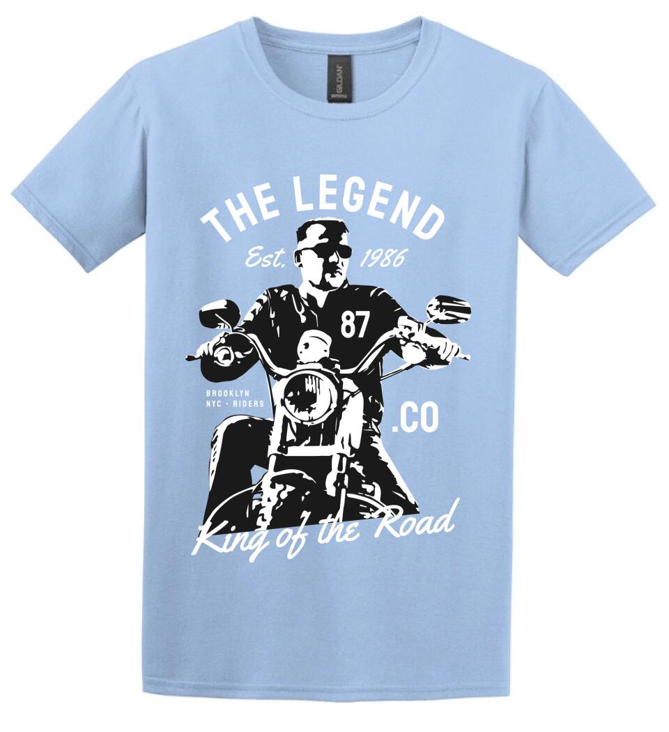 The Legend motoros póló