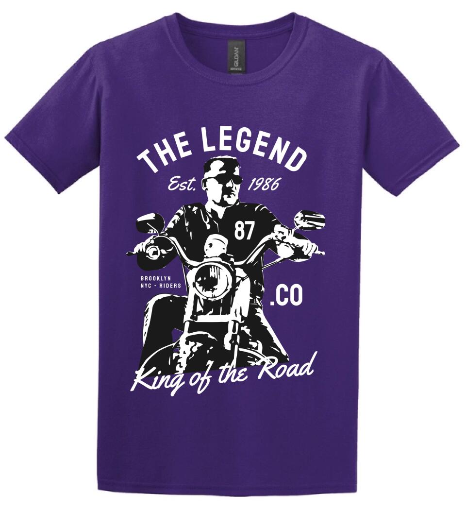 The Legend motoros póló