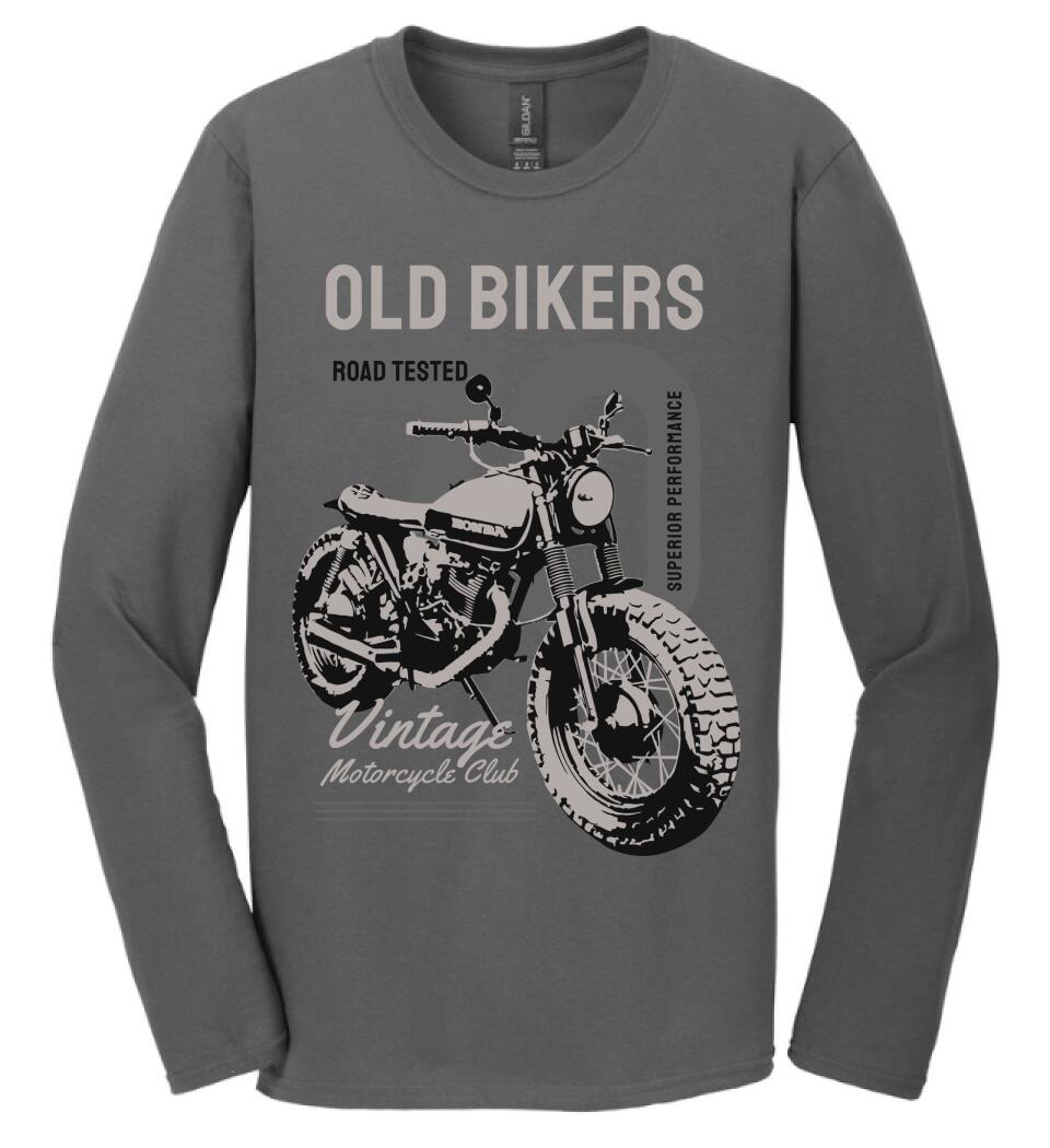 Old bikers motoros póló