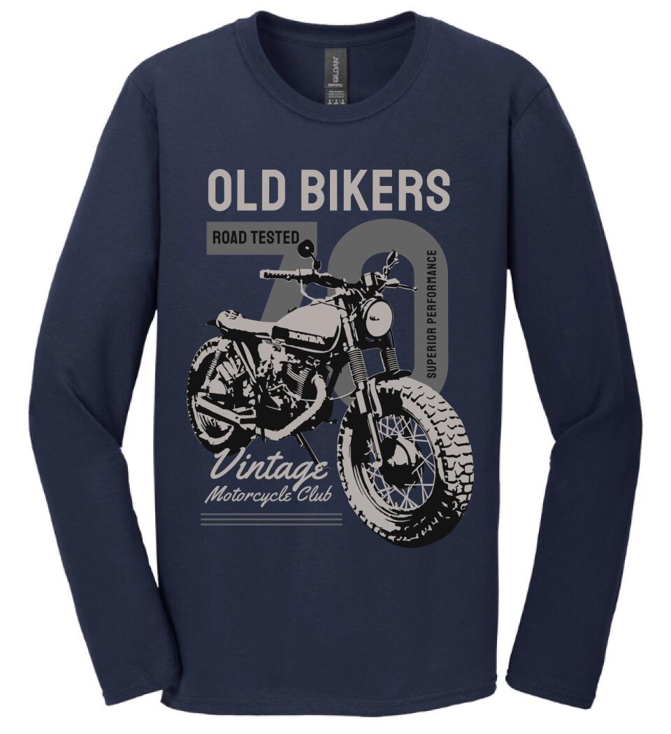 Old bikers motoros póló