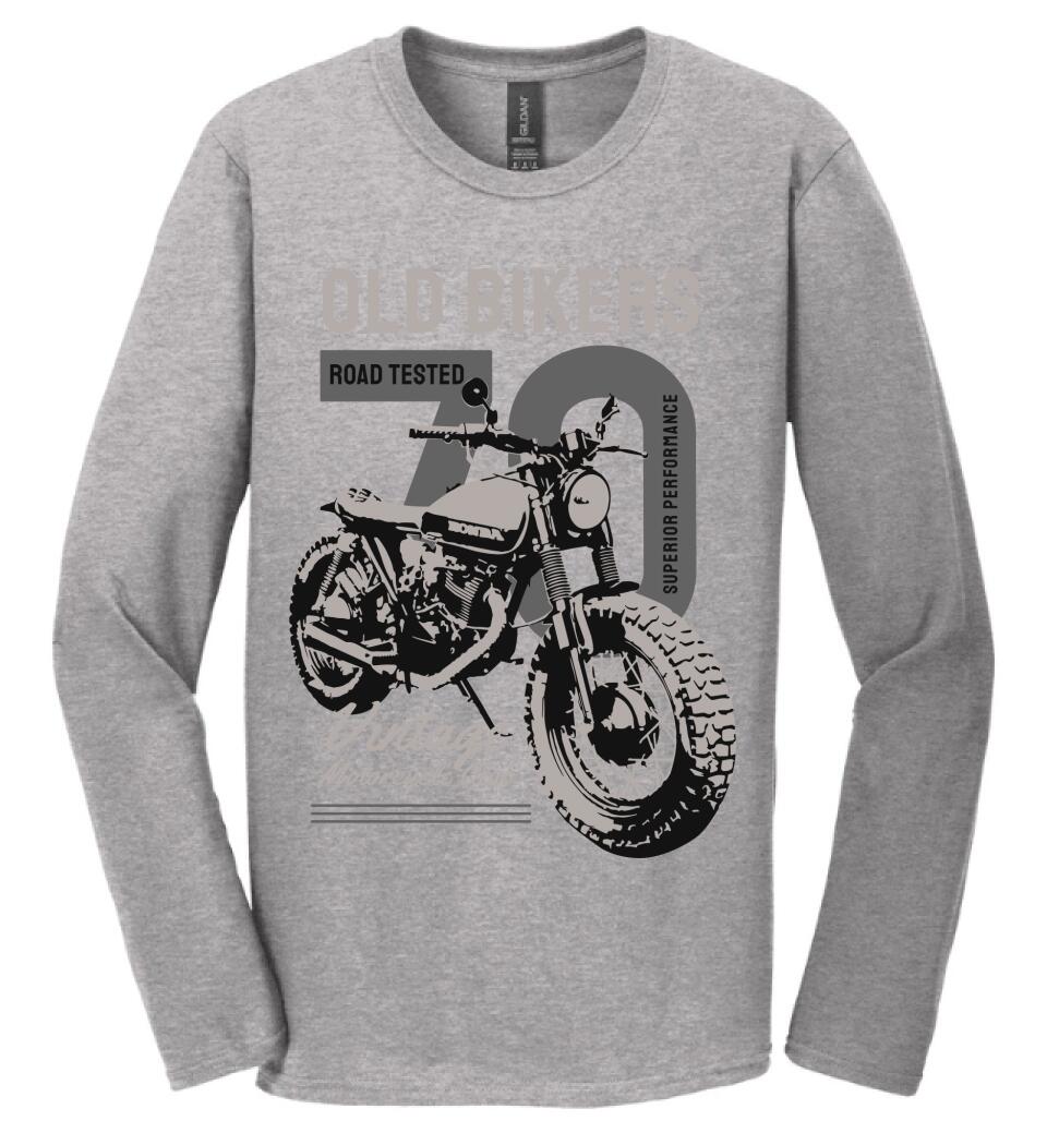 Old bikers motoros póló