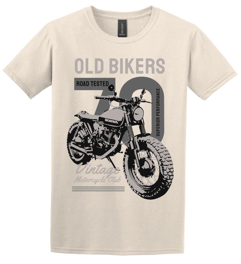 Old bikers motoros póló