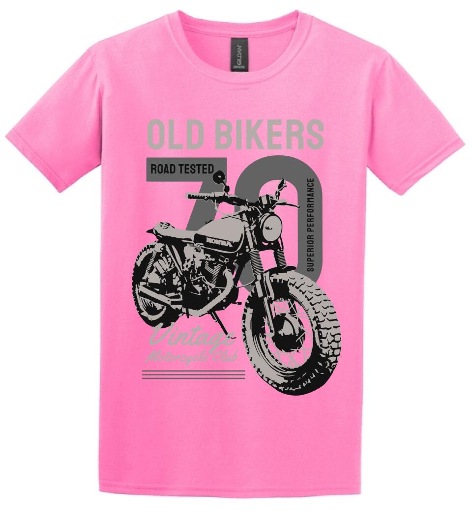 Old bikers motoros póló