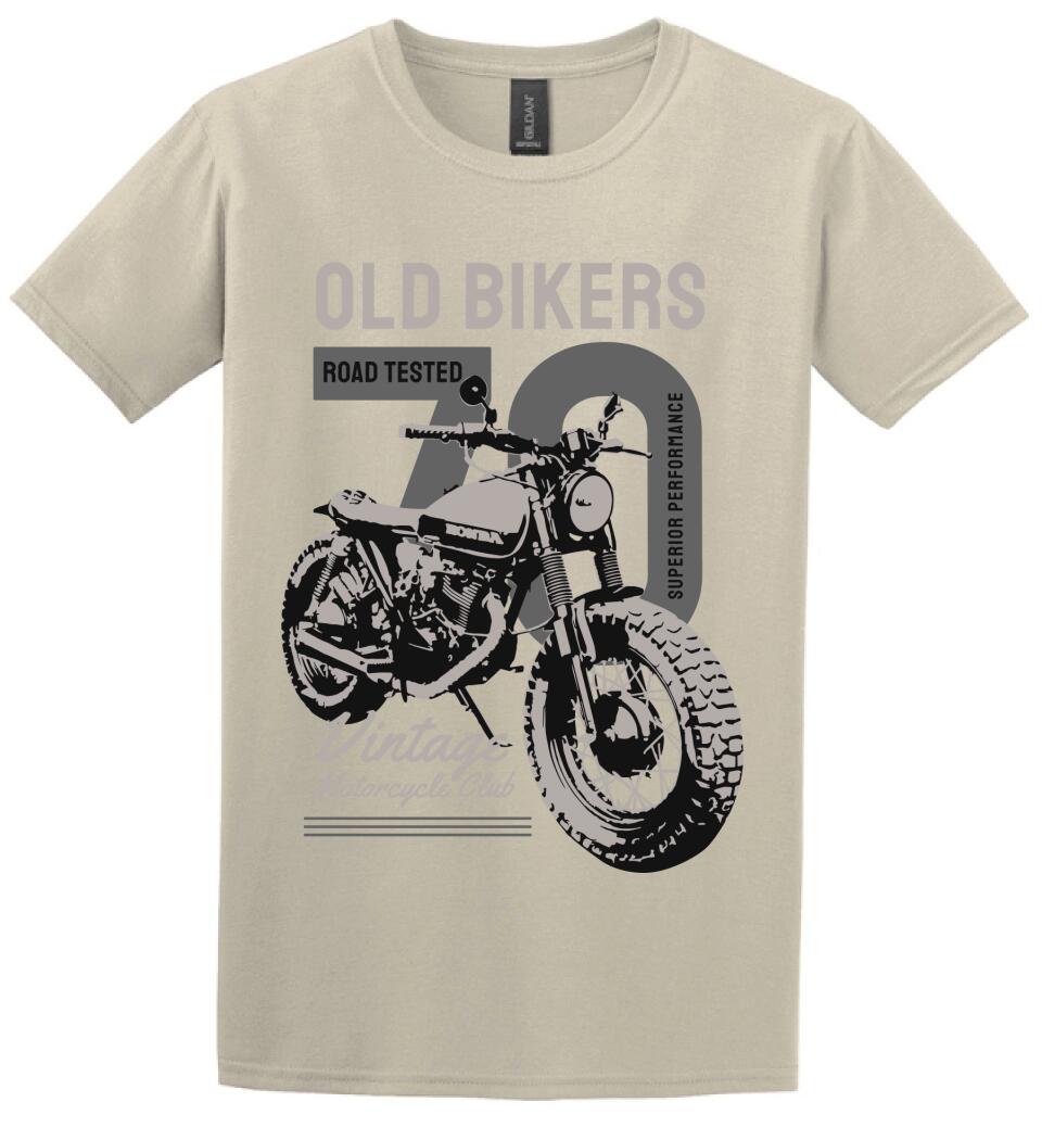 Old bikers motoros póló