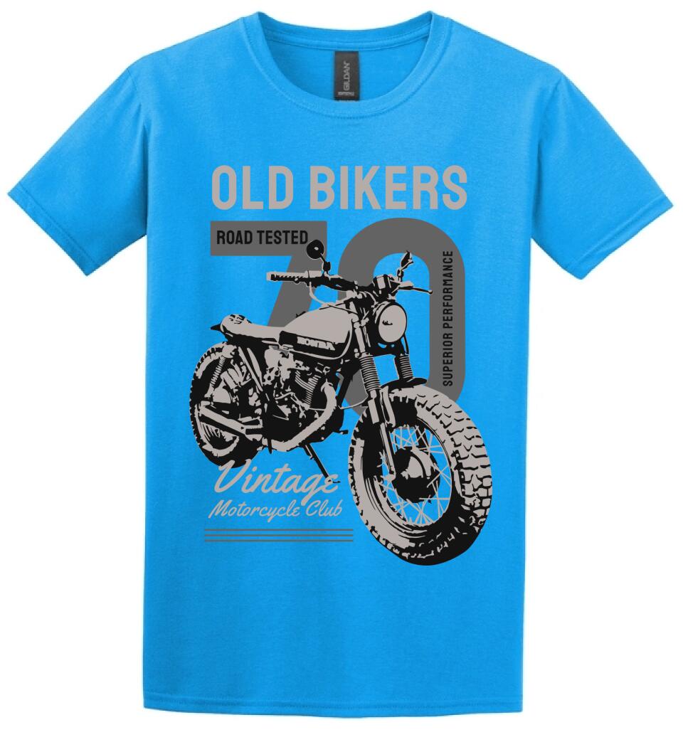 Old bikers motoros póló