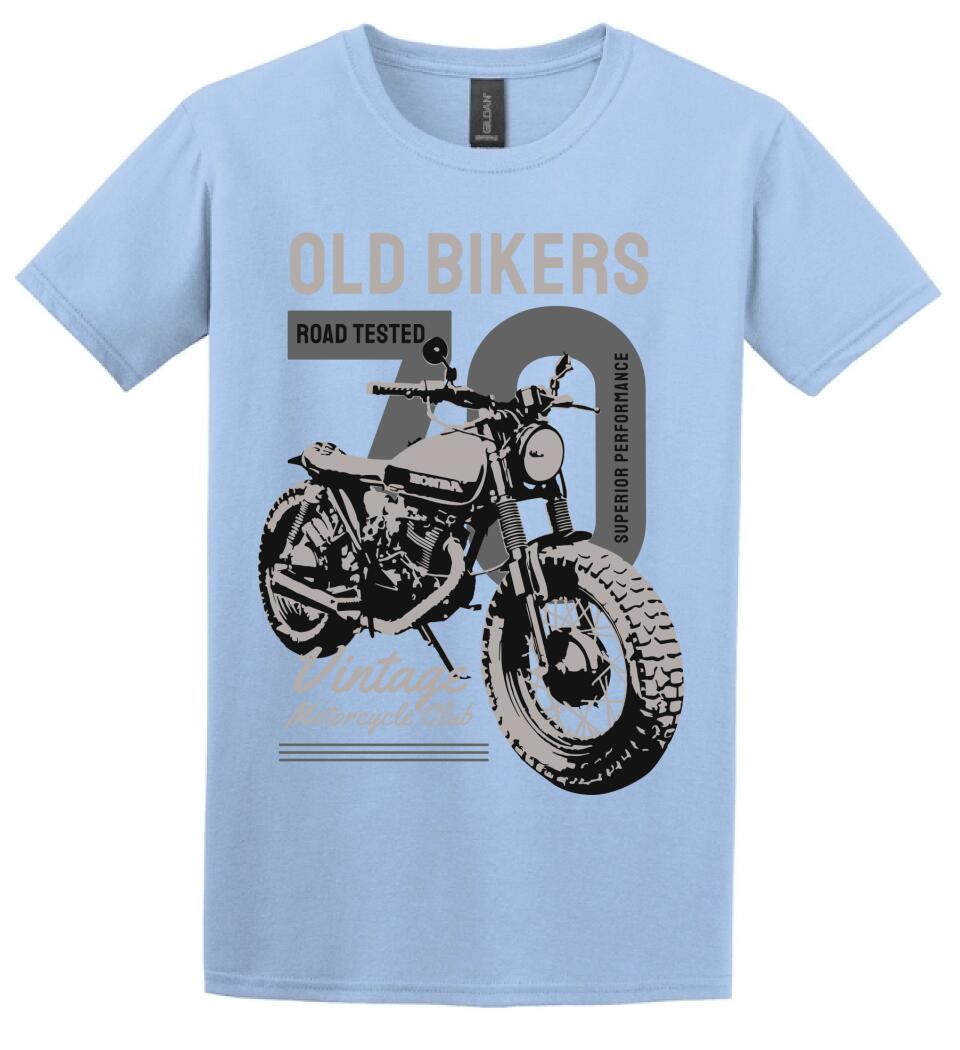 Old bikers motoros póló