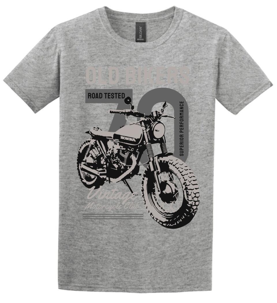 Old bikers motoros póló