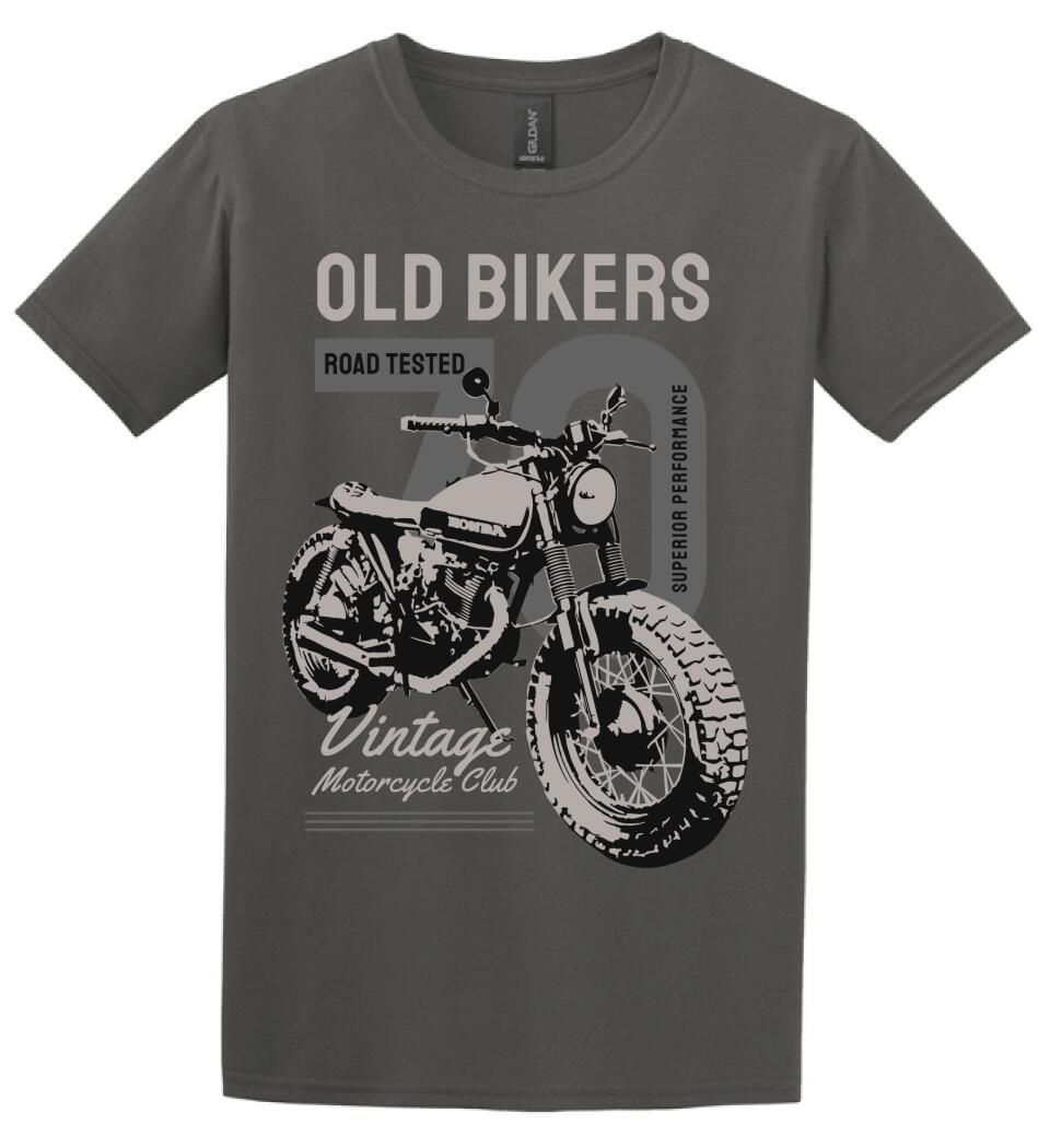 Old bikers motoros póló