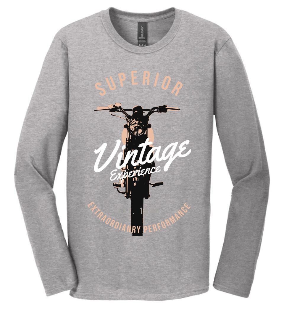 Vintage experience motoros póló