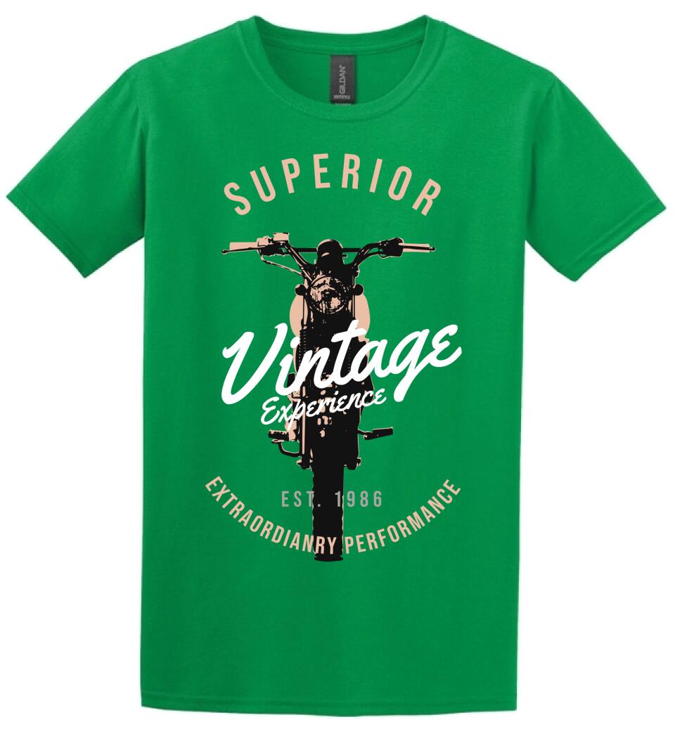 Vintage experience motoros póló