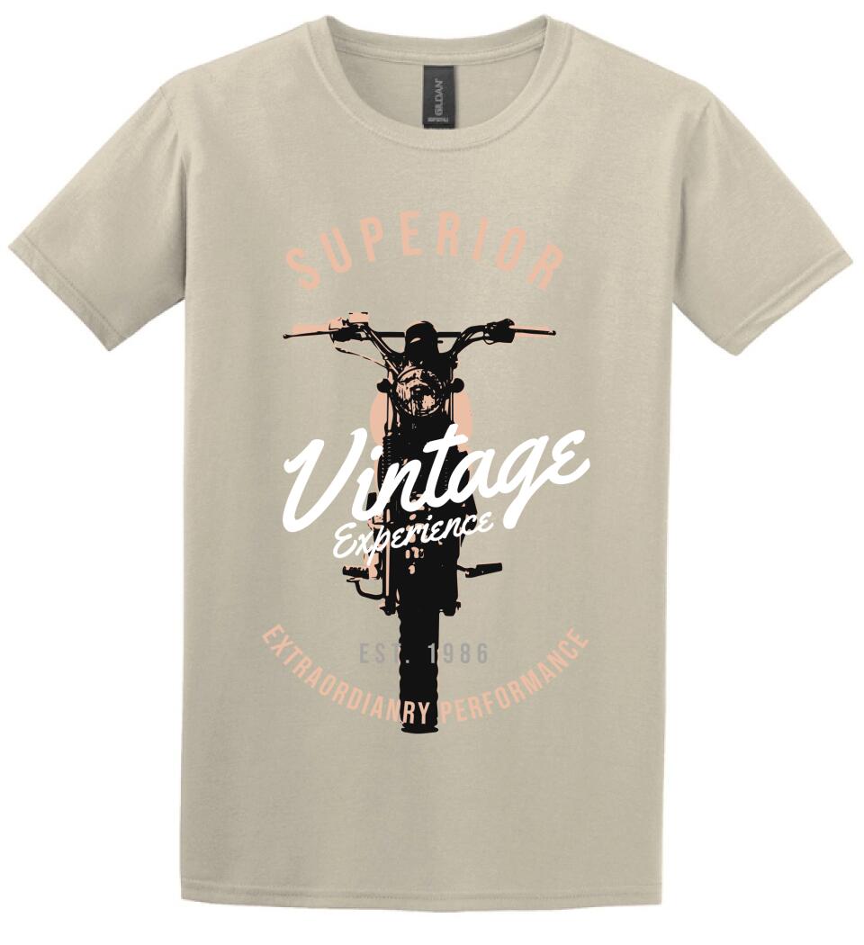 Vintage experience motoros póló