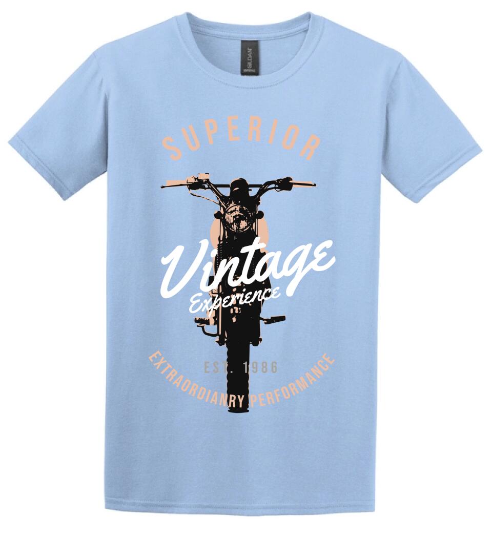 Vintage experience motoros póló