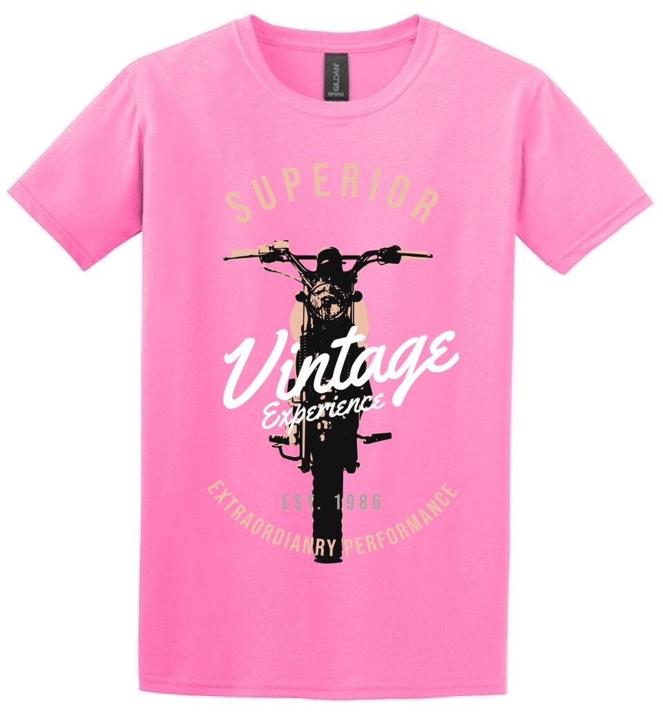 Vintage experience motoros póló