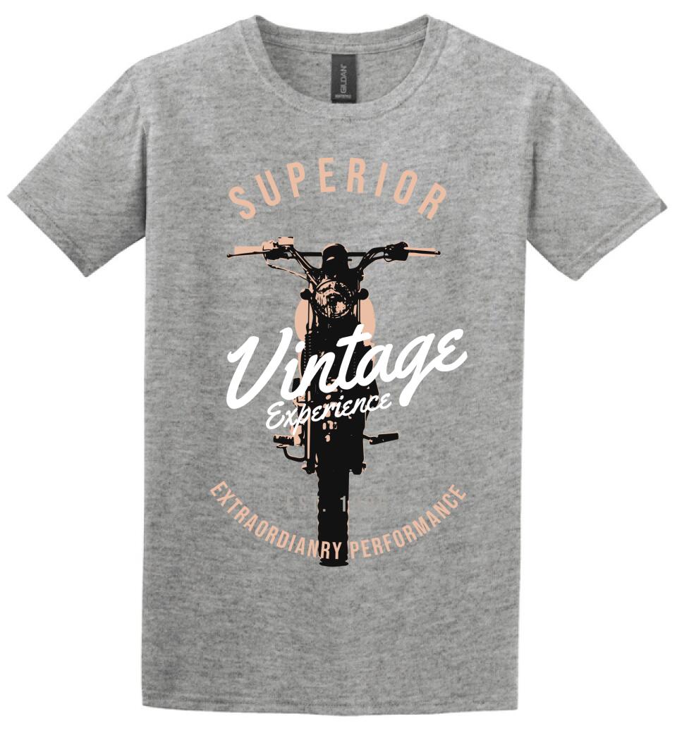 Vintage experience motoros póló