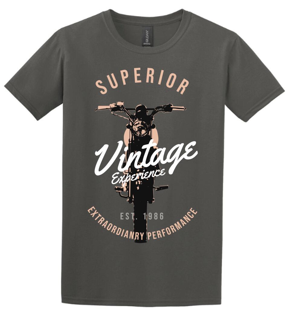 Vintage experience motoros póló