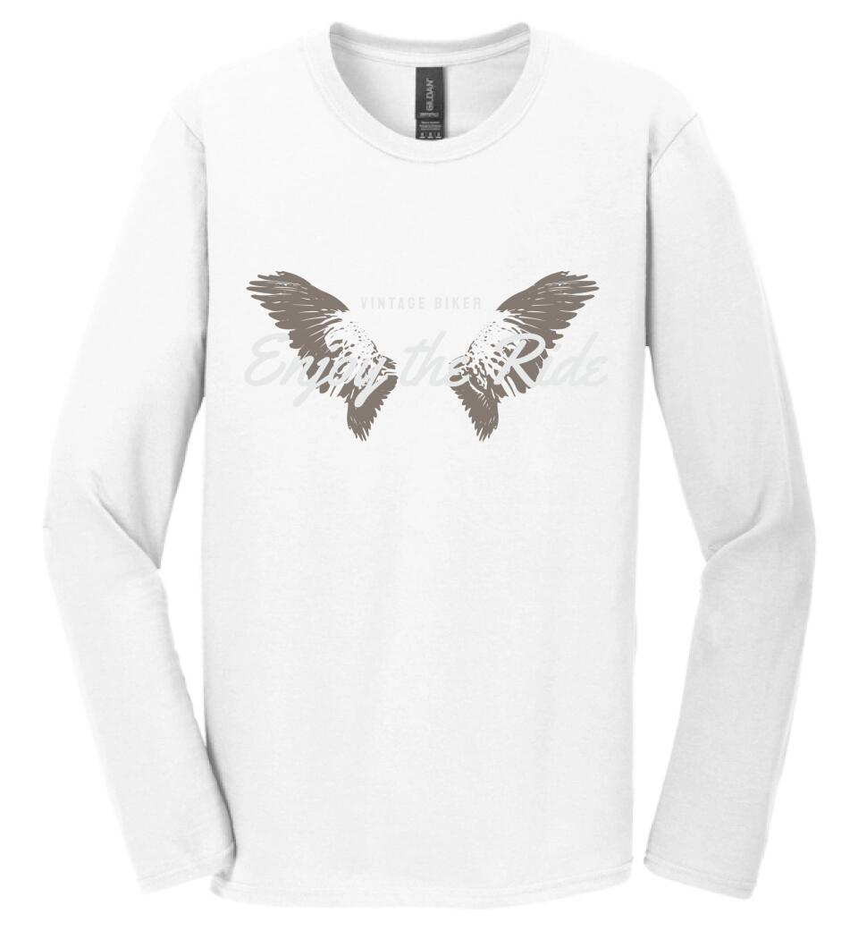 Vintage biker motoros póló